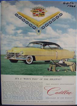 Cadillac its a whos who of the highway. Ad