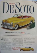 DeSoto the car designed with you in mind. Ad