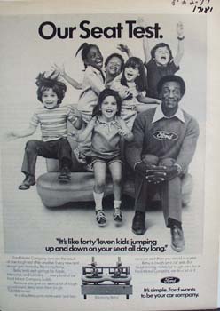Ford and Cosby kids test. Ad