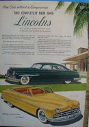 Lincoln fine cars without a compromise. Ad