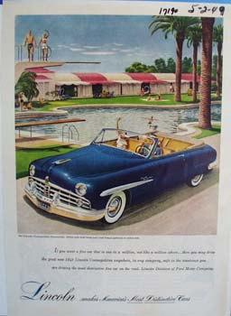 Lincoln makes Americas most distinctive cars. Ad