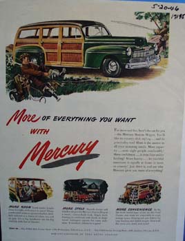 Mercury more of everything you want. Ad