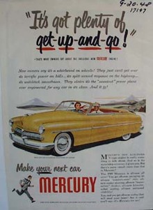Mercury has plenty of get-up and-go. Ad