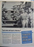 Plymouth look whats still buzzin in Bombay. Ad