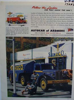 Autocar follow the leaders for they know the way. Ad