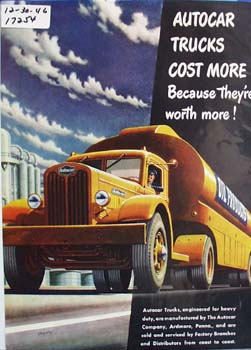 Autocar trucks cost more because theyre worth more. Ad