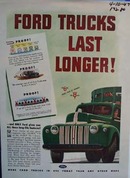 Ford trucks last longer. Ad