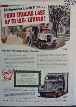 Ford trucks last up to 19.6% longer. Ad