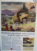Stubaker trucks standout in war zones. Ad