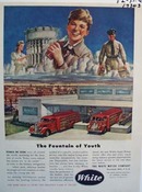 White Delivers the fountain of youth. Ad
