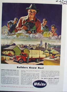 White builders know best. Ad