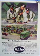 White new holidays for housewives. Ad