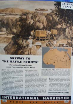 International Skyway to the battle fronts. Ad