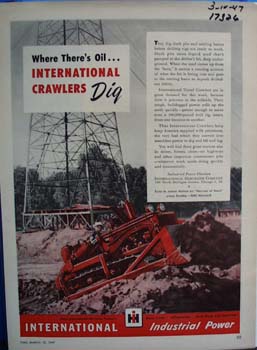 International crawlers will find the oil. Ad