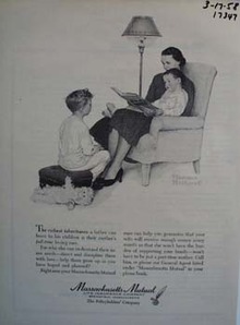 Massachusetts Mutual the richest inheritance. Ad