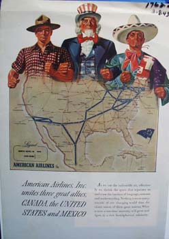 American Airlines unites three great allies. Ad