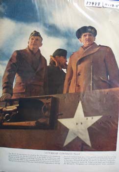 Eisenhower, Tedder & Montgomery Command Team Picture 1950
