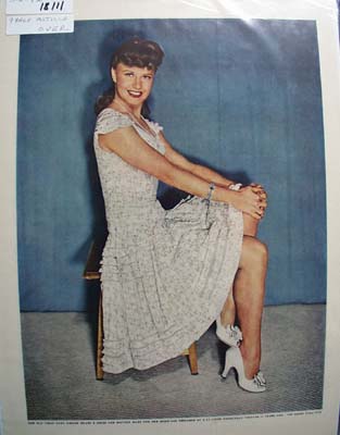 Ginger Rogers Article & Picture 1942