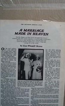 Roy Rogers Picture With Article 1980