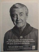 James Stewart for Boy Scouts Ad 1979