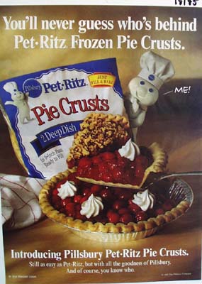 Pillsbury Pet Ritz pie crusts Ad 1997
