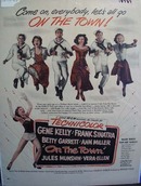 Coor 1949 ad of On the Town starring Frank Sinatra