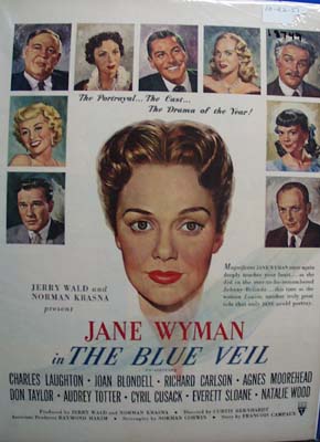 Color 1951 ad of In the Blue Veil