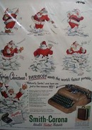 Smith-Corona worlds fastest portable Ad 1950.