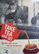 Tea council take tea and see Ad 1952.