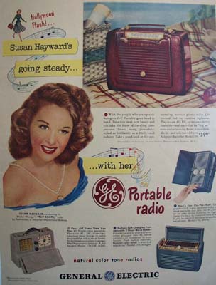 General Susan Hayward Ad 1948.