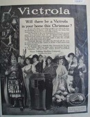 RCA Victrola bring one home this Christmas Ad 1920