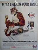 Enco put a tiger in your tank Ad 1964