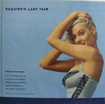 Esquire's Lady Fair Pin Up Girl No Date