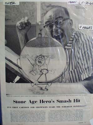 Flintstone's Smash Hit Article with Pictures 1960