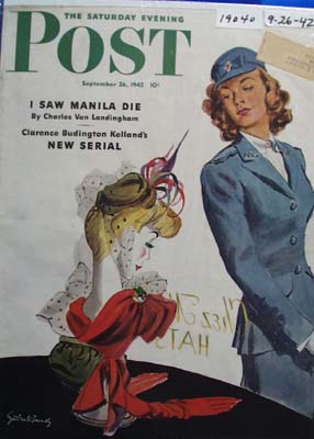 Saturday Evening Post Cover 1942