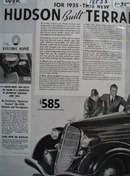 Hudson Terraplane Electric Hand Ad 1935