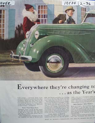Hudson Terraplane Best Investment Ad 1936