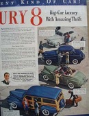 Mercury With Amazing Thrift Ad 1941