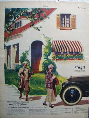 Nash The Special Sedan Ad 1924