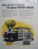 Jeep New Vehicle New Needs Ad 1946