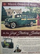 Jeep Family Passenger Car Ad 1948