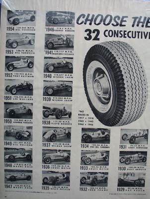 Firestone Tires Indpls Champions Ad 1958
