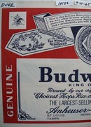 Budweiser Placeman/Sign Ad 1965
