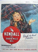 Kendall unsurpassed to help motors last Ad 1947.