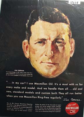 Macmillan ring-free oil Ad 1948.
