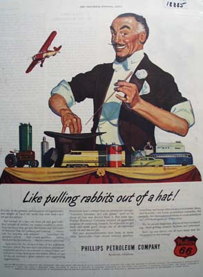 Phillips simply magic Ad 1946.