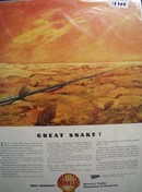 Shell Great Snake Ad 1943.