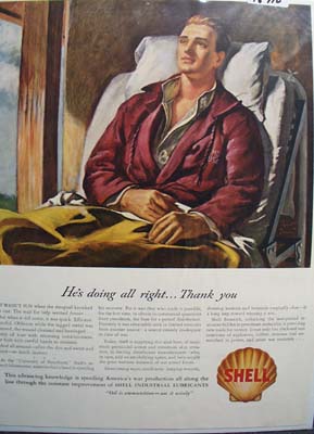 Shell the great disinfectant Ad 1944