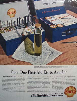 Shell industrial lubricants you can rely on Ad 1946