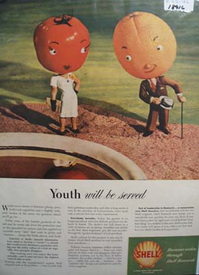 Shell horizons widen through research Ad 1946.